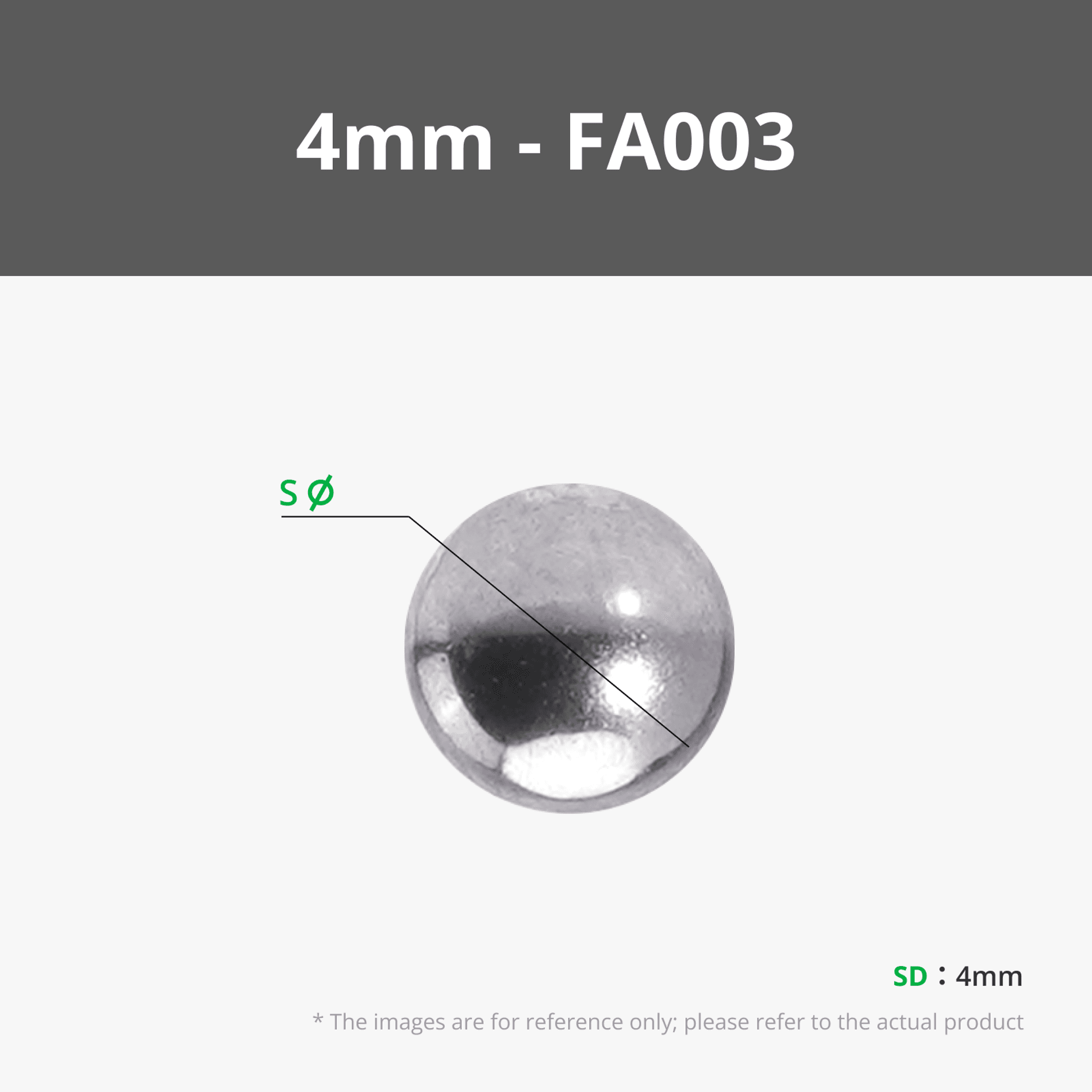 Stainless Steel Balls (10PCS) - FA001