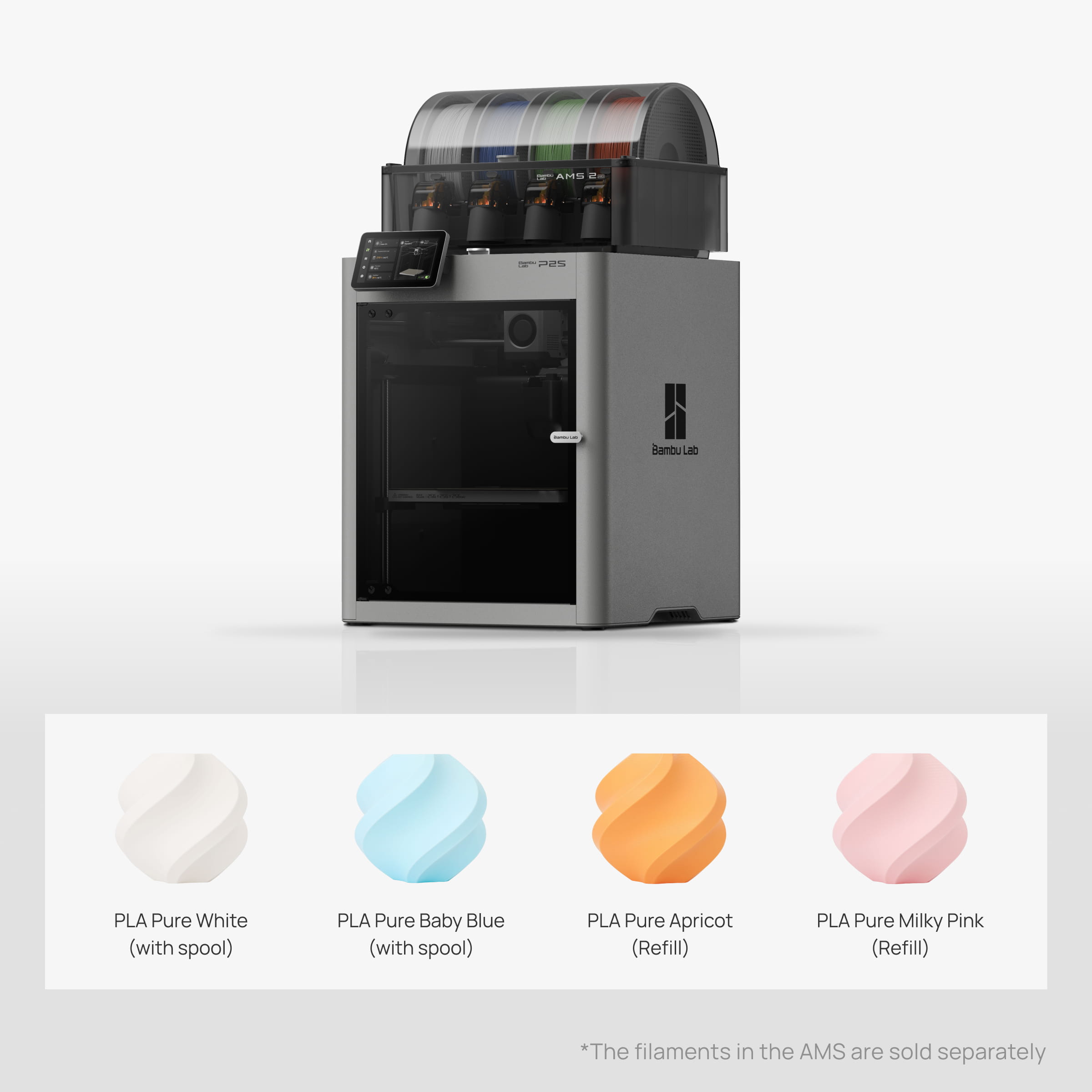 Buy Bambu Lab P2S: Your Reliable Multi-filament 3D Printer | Bambu