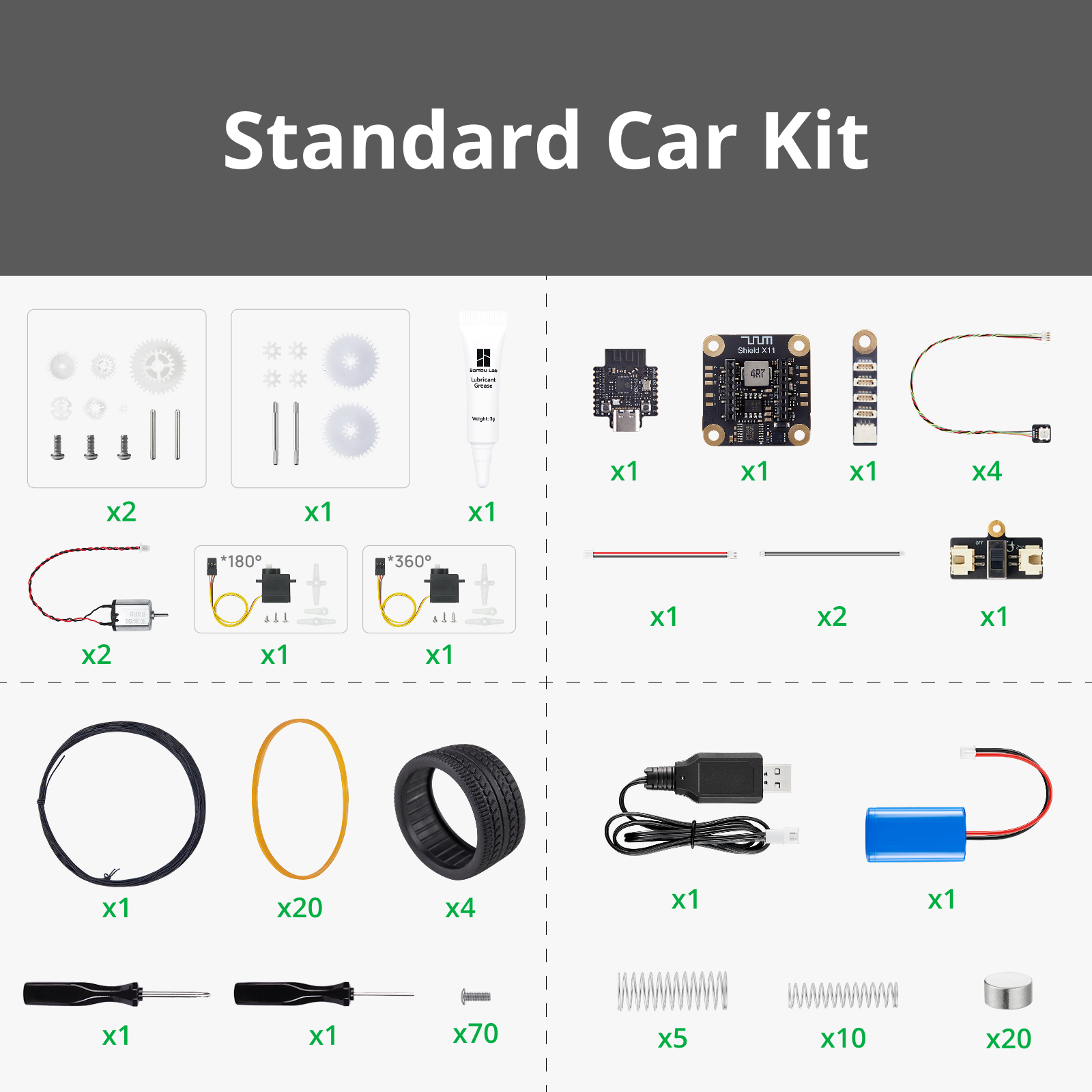 CyberBrick Hardware Kit | Bambu Lab Store EU