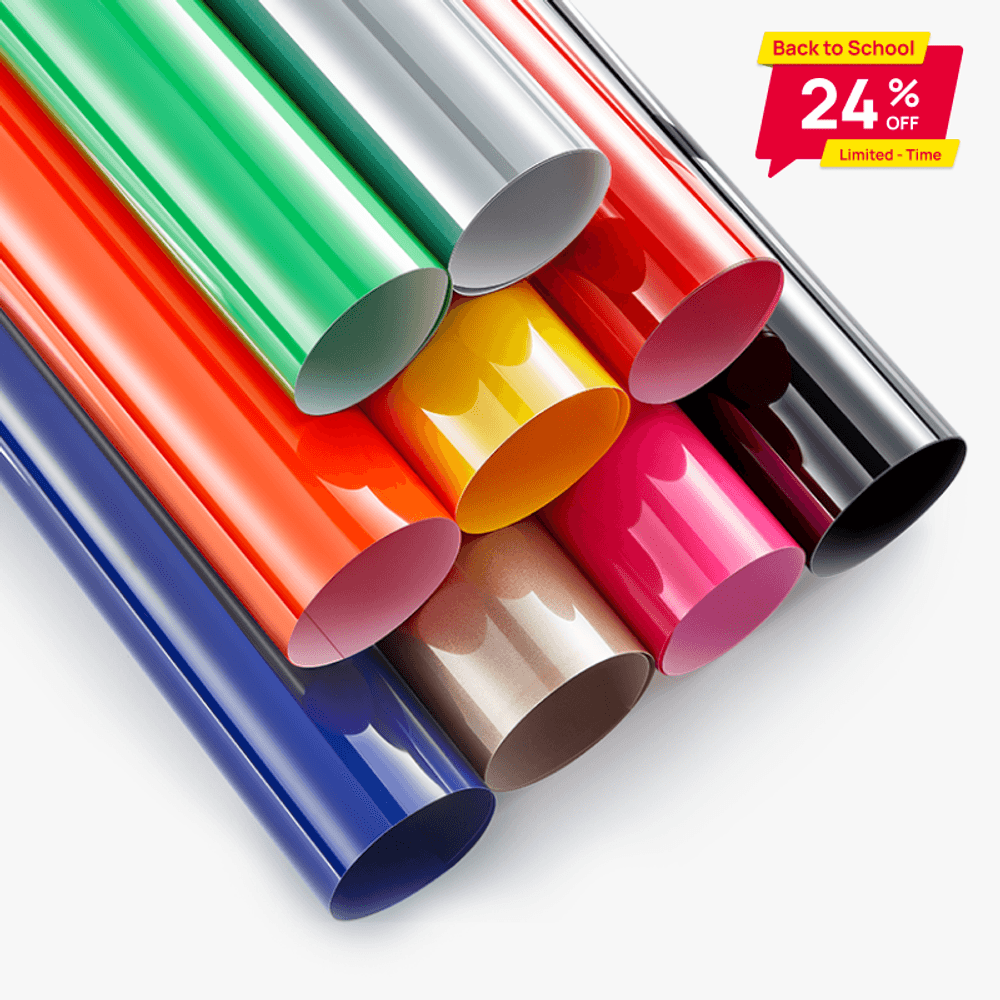 Heat Transfer Vinyl Custom Bundle（40pcs）