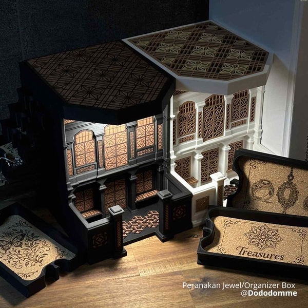 Peranakan-Schmuck/Organizer-Box