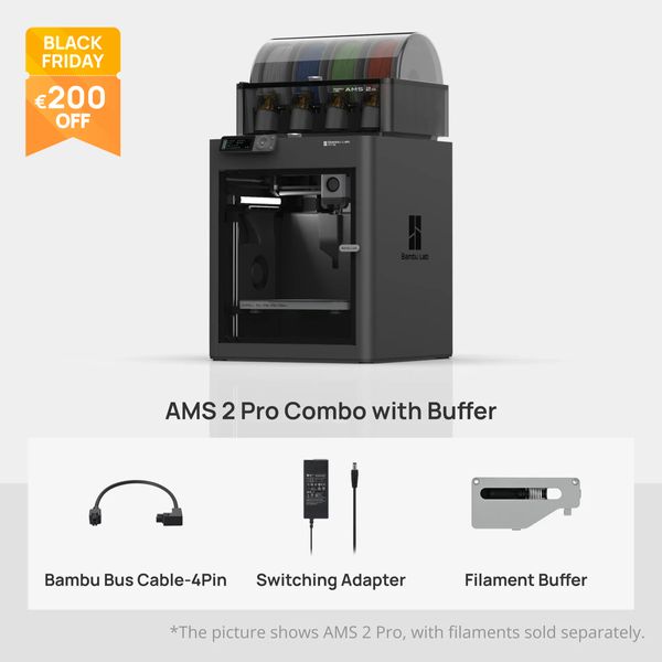 Bambu Lab P1S | Drukarka 3D z obudową i filtrem | Sklep Bambu Lab EU