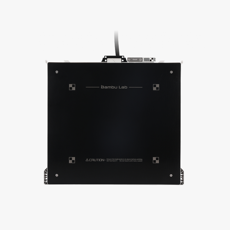 Module plateau chauffant Bambu Lab H2D vu de dessus