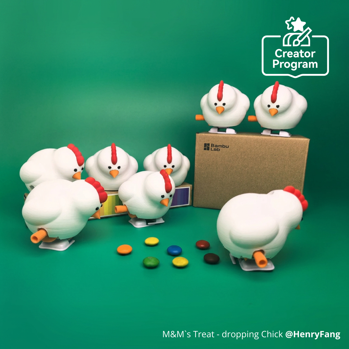 Wind-Up Walking Mechanisms (8PCS) | Bambu Lab EU Store