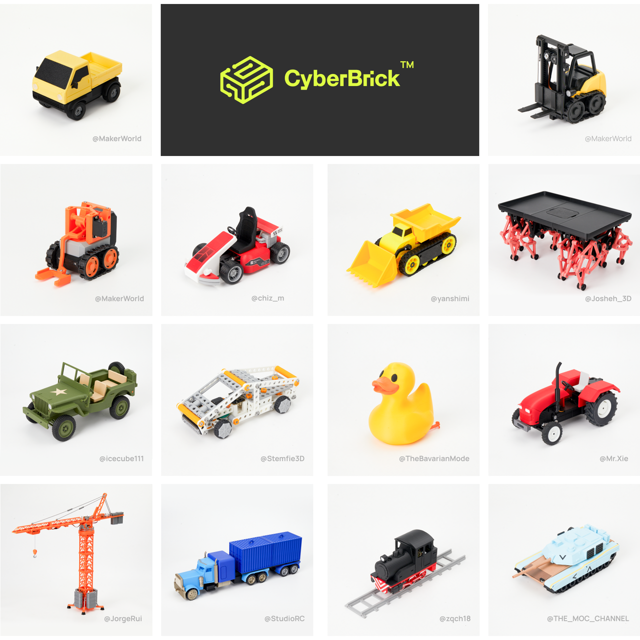 CyberBrick Hardware Kit | Bambu Lab EU Shop