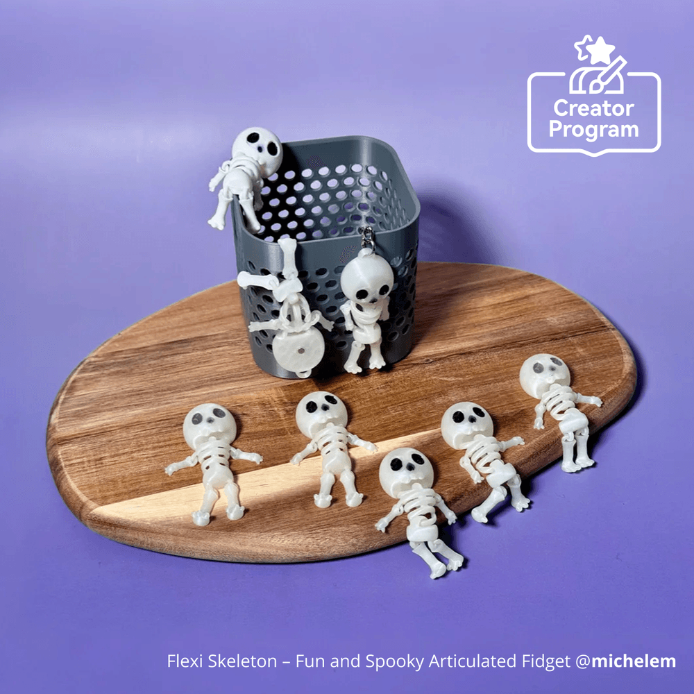 Flexi Skeleton – Fun and Spooky Articulated Fidget