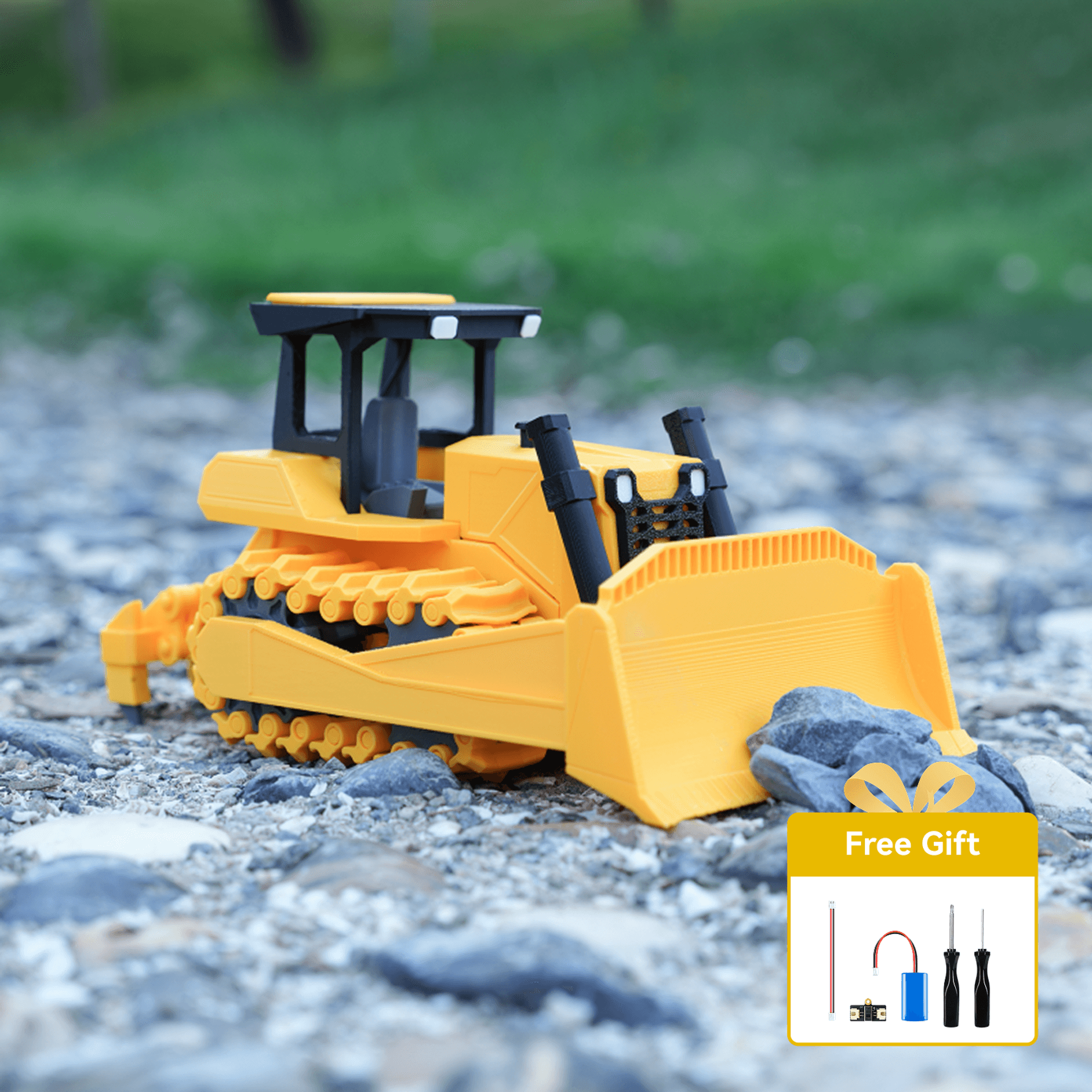 Bulldozer - CyberBrick RC | Bambu Lab EU Store