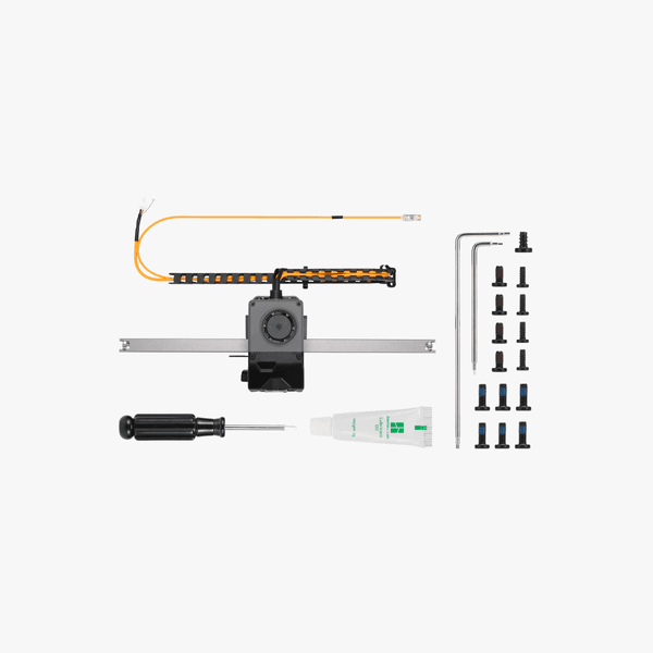 Head TRUE 157 BENT L TRANSFER 2点セット Toolhead with X-Axis Assembly - H2 Series | Bambu Lab EU Store