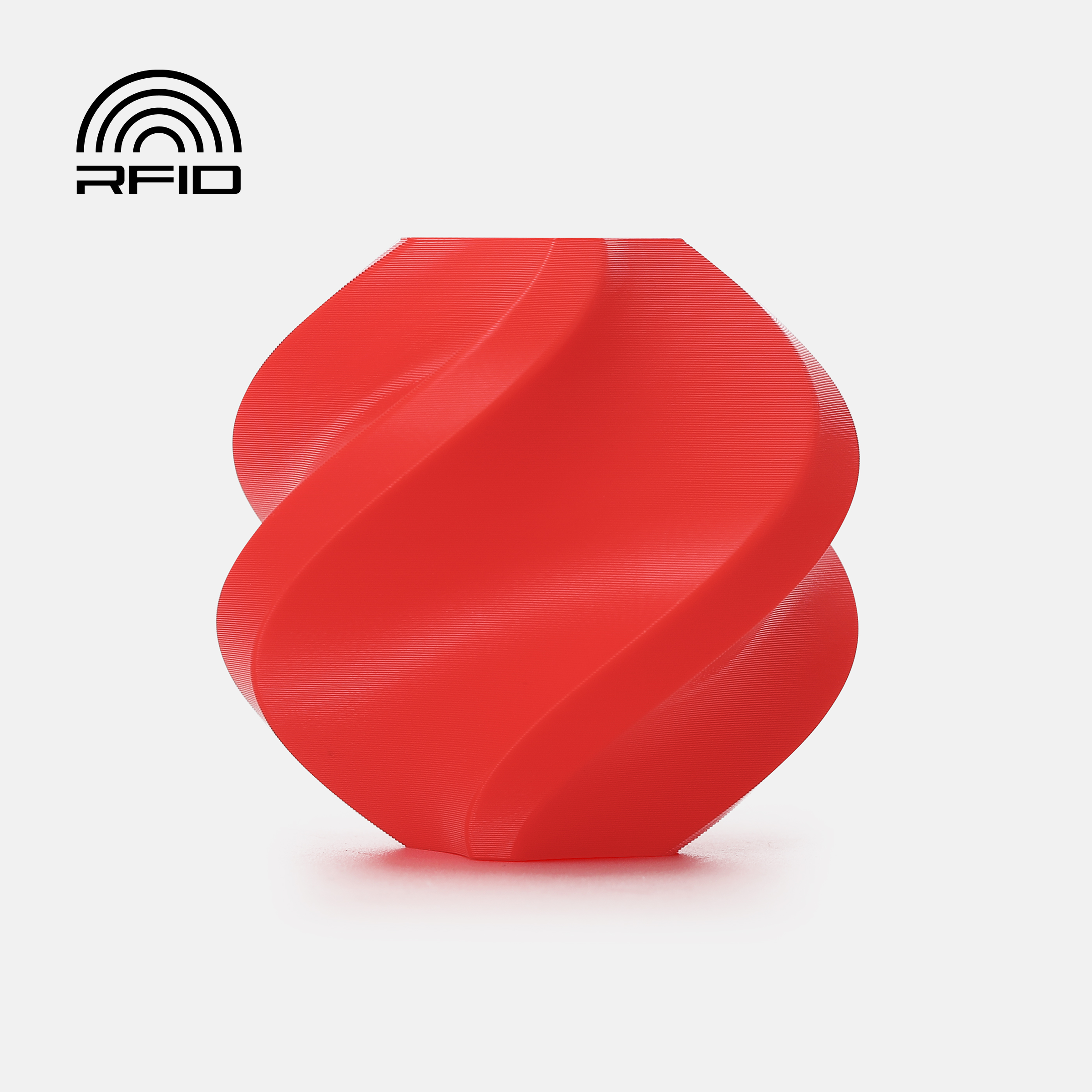 Bambu Lab PETG Standard filament - red printed part