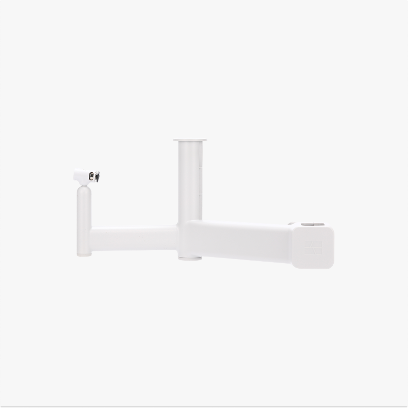 Porte-bobine blanc Bambu Lab pour imprimante A2L avec raccord PTFE